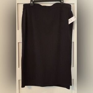 Liz Claiborne Classic Black Pencil Skirt